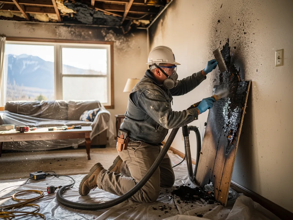 Charred Material Removal