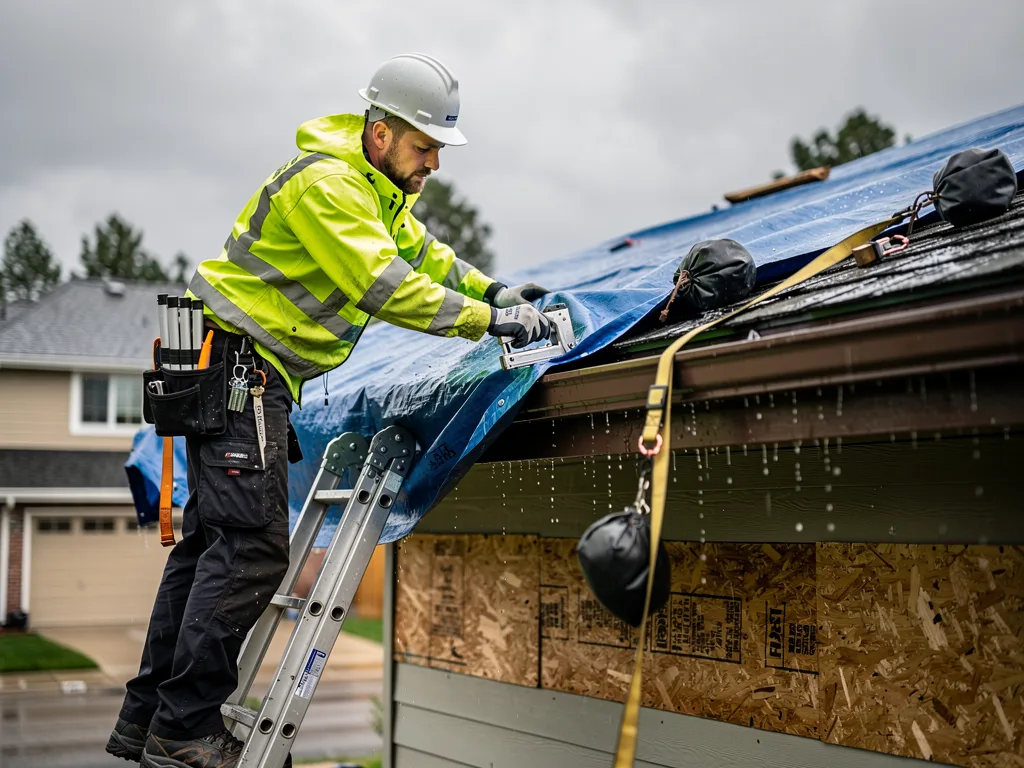 Roof Tarping